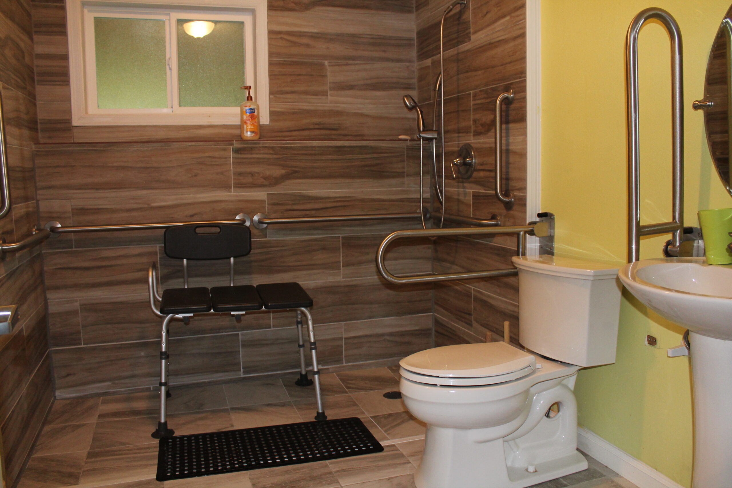 Care home bathroom- Kama Adult Family - Everett, WA